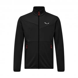 Salewa Fleece Puez Cammino Nero Out Uomo