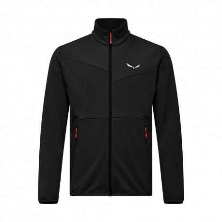 Salewa Fleece Puez Cammino Nero Out Uomo