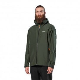 Salewa Giacca Puez 2,5 Ptx Dark Olive Uomo