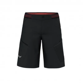 Salewa Pantaloni Corti Pedroc 3 Dst Cargo Nero Out Uomo
