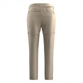 Salewa Pantaloni Convertibile Puez Talvena Quicksand Donna