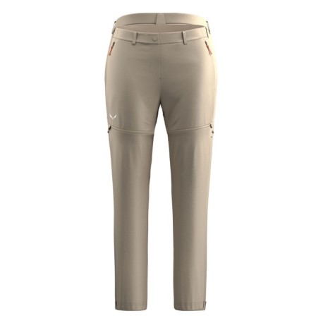 Salewa Pantaloni Convertibile Puez Talvena Quicksand Donna