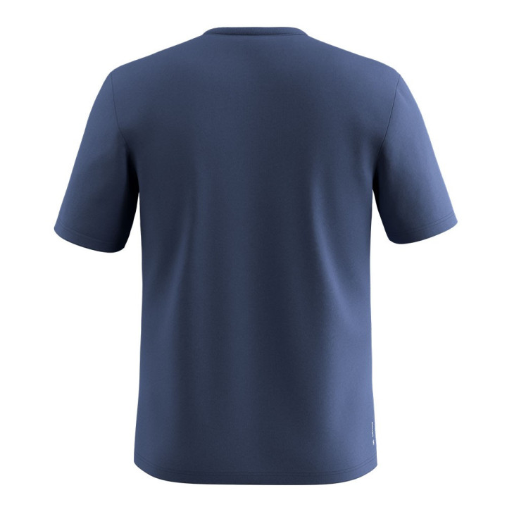 Salewa T-Shirt Solidlogo Dry Dark Denim Uomo