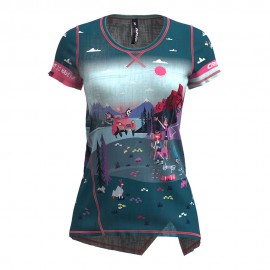 Crazy T-Shirt Aloha Mandala Donna