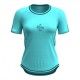 Crazy T-Shirt Exit Lake-Blu Donna