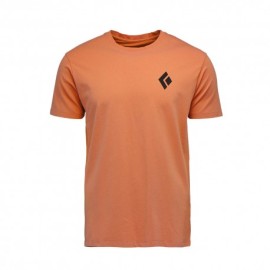 Black Diamond T-Shirt Equipment For Alpinist Nero Uomo