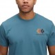 Black Diamond T-Shirt Faded Creek Blu Uomo