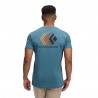 Black Diamond T-Shirt Faded Creek Blu Uomo