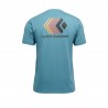 Black Diamond T-Shirt Faded Creek Blu Uomo