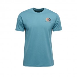 Black Diamond T-Shirt Faded Creek Blu Uomo