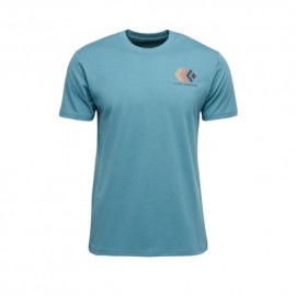 Black Diamond T-Shirt Faded Creek Blu Uomo