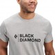 Black Diamond T-Shirt Mini Stacked Nichel Heater Uomo