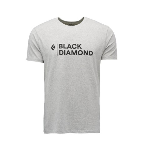 Black Diamond T-Shirt Mini Stacked Nichel Heater Uomo