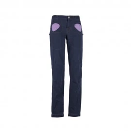 E9 Pantaloni Arrampicata Onda Denim Blu Donna
