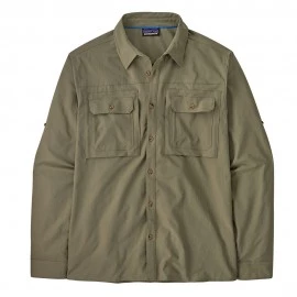 Patagonia Camicia Self Guided River Rock Verde Uomo