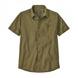 Patagonia Camicia Sunrise Steam Tent Verde Uomo