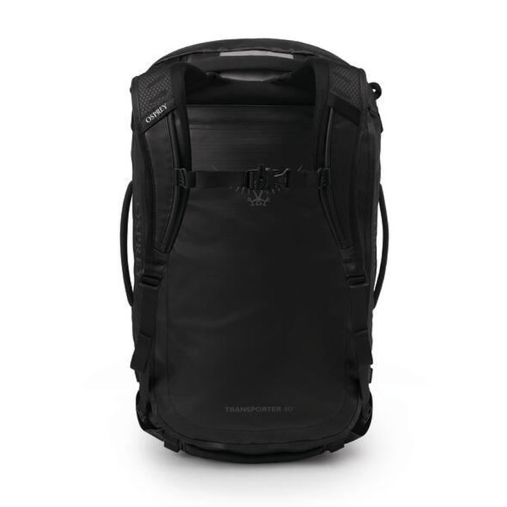 Osprey Borsa Transporter Duffel 40 Raven Nero