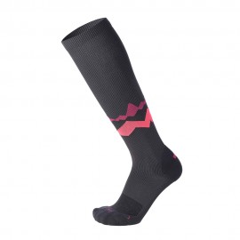 Mico Sport Calza Anti Zecca 3053 Antracite Fucsia
