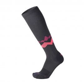 Mico Sport Calza Anti Zecca 3053 Antracite Fucsia