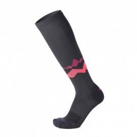 Mico Sport Calza Anti Zecca 3053 Antracite Fucsia