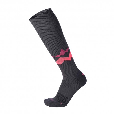 Mico Sport Calza Anti Zecca 3053 Antracite Fucsia