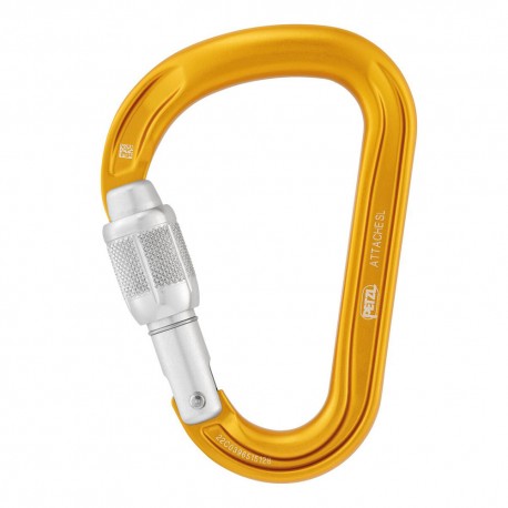 Petzl Moschettone Arrampicata Ghiera Attache Giallo