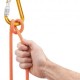 Petzl Moschettone Arrampicata Ghiera Attache Giallo