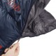 Rab Sacco A Pelo Outpost 500 Right Zip Tempest Blu Orion B