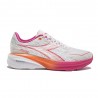 Diadora Volo 5 Bianco Fandango Rosa - Scarpe Running Donna