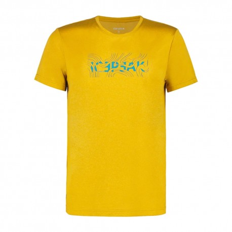 Icepeak T-Shirt Bearden Giallo Uomo
