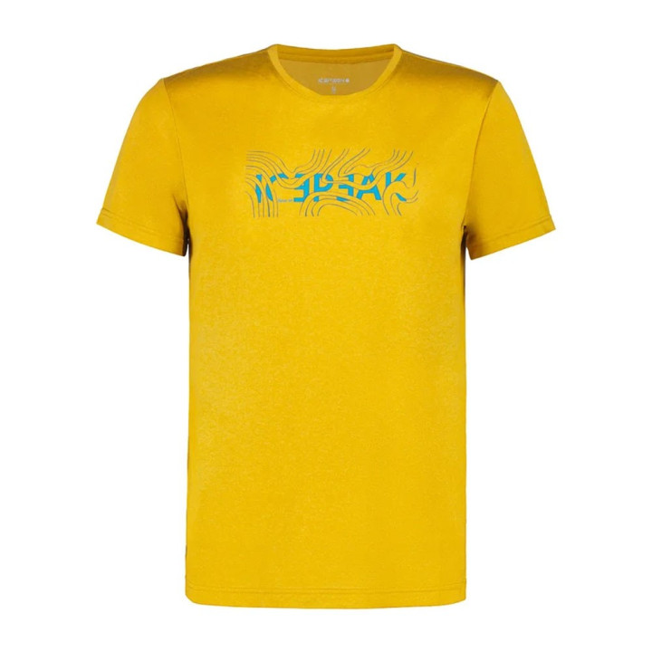 Icepeak T-Shirt Bearden Giallo Uomo