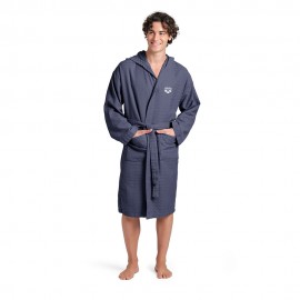 Arena Accappatoio New Monogram Navy Bianco Uomo