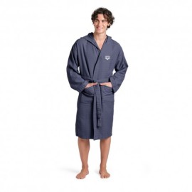 Arena Accappatoio New Monogram Navy Bianco Uomo