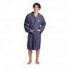 Arena Accappatoio New Monogram Navy Bianco Uomo