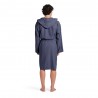 Arena Accappatoio New Monogram Navy Bianco Uomo