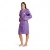 Arena Accappatoio New Monogram Viola Bianco Donna