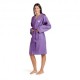 Arena Accappatoio New Monogram Viola Bianco Donna