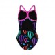 Arena Costume Intero Piscina Ballons Nero Multi Bambina