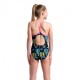 Arena Costume Intero Piscina Ballons Nero Multi Bambina