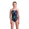 Arena Costume Intero Piscina Ballons Nero Multi Bambina