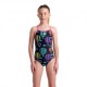 Arena Costume Intero Piscina Ballons Nero Multi Bambina