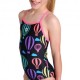 Arena Costume Intero Piscina Ballons Nero Multi Bambina