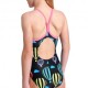Arena Costume Intero Piscina Ballons Nero Multi Bambina