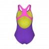 Arena Costume Intero Piscina Light Tricks Viola Fucsia Bambina