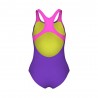 Arena Costume Intero Piscina Light Tricks Viola Fucsia Bambina