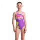 Arena Costume Intero Piscina Light Tricks Viola Fucsia Bambina