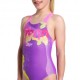 Arena Costume Intero Piscina Light Tricks Viola Fucsia Bambina