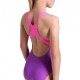 Arena Costume Intero Piscina Light Tricks Viola Fucsia Bambina