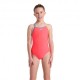 Arena Costume Intero Piscina Light Drop Solid Corallo Multi Bambina