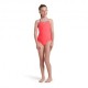 Arena Costume Intero Piscina Light Drop Solid Corallo Multi Bambina
